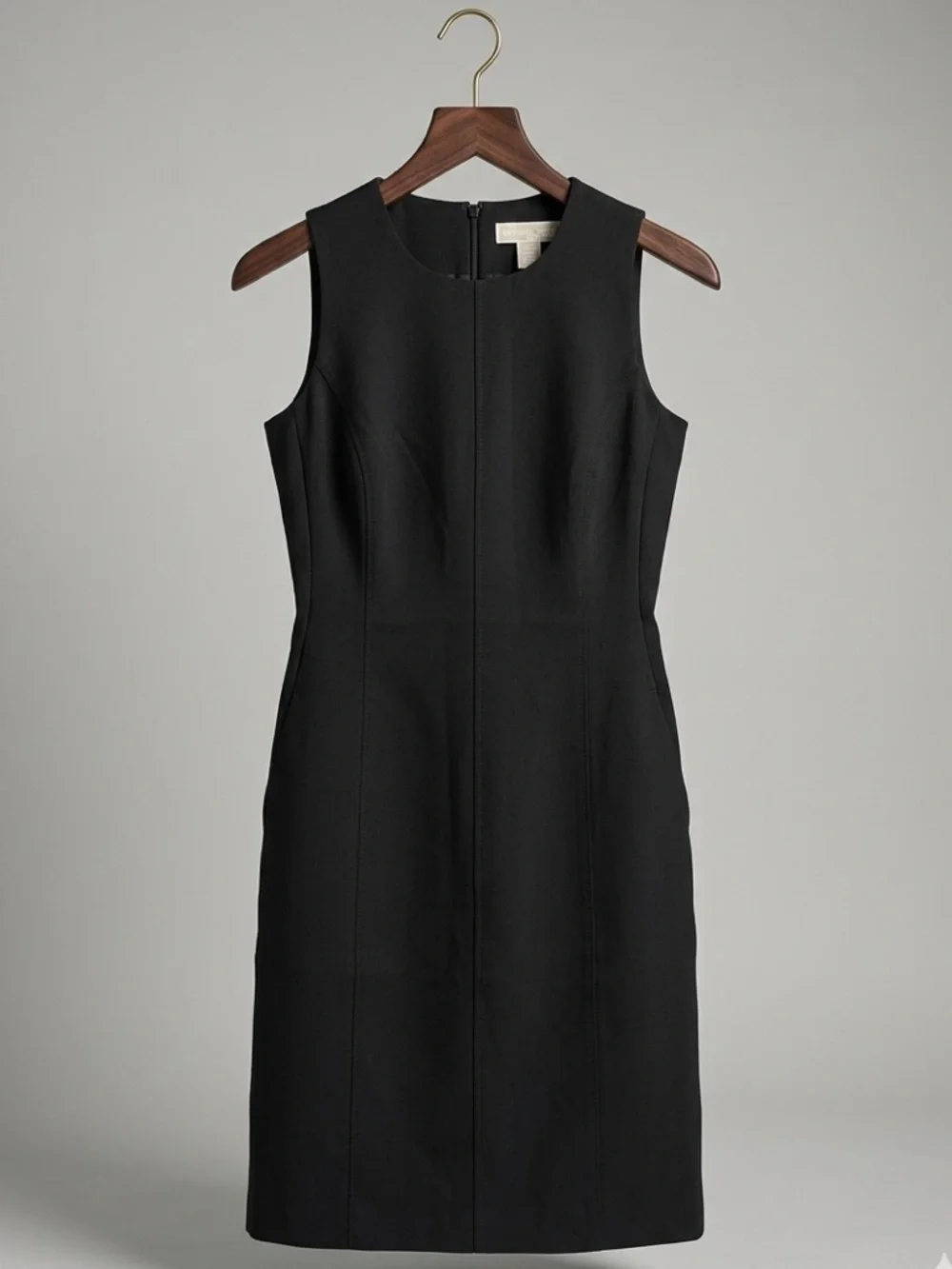 MM. LAFLEUR New York Classic Black Sleeveless Sheath Dress Size 0p - Picture 4 of 12